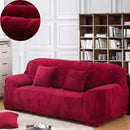 thick Plush sofa cover for living room sofa towel Slip-resistant Keep warm couch cover  strech sofa Slipcover for winter