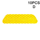 10pcs Car Door Sticker Decal Warning Mark Tape Reflective Sticker Reflective Strip OPEN High Sign Safety Light Reflector Strip