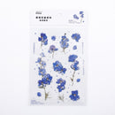 Mohamm 1Pcs Flat Spring To Flower Series Decoration Sticker PET Creative Stationary School Supplies