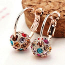 1 Pair Magnetic Slimming Earrings Lose Weight Body Relaxation Massage Slim Ear Studs Patch Health Jewelry Girls Women Best Gift