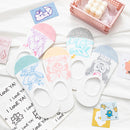 10 pieces = 5 pairs Korea Summer socks women Cartoon Animal bear mouse Socks Cute Funny Invisible cotton Ankle Socks Size 35-41