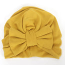 BalleenShiny Warm Baby Hats For Boys&Girls Infant Lovely Bowknot Hats Baby Bonnet Beanie Turban Head Accessories Kids Gifts