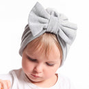 BalleenShiny Warm Baby Hats For Boys&Girls Infant Lovely Bowknot Hats Baby Bonnet Beanie Turban Head Accessories Kids Gifts