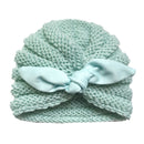 BalleenShiny Warm Baby Hats For Boys&Girls Infant Lovely Bowknot Hats Baby Bonnet Beanie Turban Head Accessories Kids Gifts