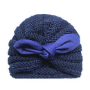 BalleenShiny Warm Baby Hats For Boys&Girls Infant Lovely Bowknot Hats Baby Bonnet Beanie Turban Head Accessories Kids Gifts
