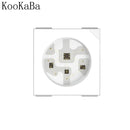 10-1000PCS WS2812B RGB LED Chip 5050SMD Black/White PCB WS2812 Individually Addressable Chip Pixels DC5V