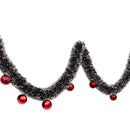 2020 New 2M Christmas Garland Home Party Wall Door Decor Christmas Tree Ornaments Tinsel Strips with Bowknot Party Supplies U3