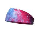 New Tie Dye Cycling Yoga Sport Sweat Headband Women Sweatband For Men Women Yoga Hair Bands Head Sweat Bands Sports Safety