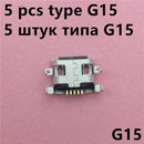20Models Micro USB 5pin Female Connector For Mobile Phone Charging SMT Socket Data Jack Connector Port PCB Board Drop Shipping