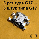 20Models Micro USB 5pin Female Connector For Mobile Phone Charging SMT Socket Data Jack Connector Port PCB Board Drop Shipping