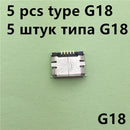 20Models Micro USB 5pin Female Connector For Mobile Phone Charging SMT Socket Data Jack Connector Port PCB Board Drop Shipping