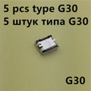 20Models Micro USB 5pin Female Connector For Mobile Phone Charging SMT Socket Data Jack Connector Port PCB Board Drop Shipping