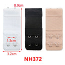 3/4/6/8pcs Bra Extension Strap Extenders for Women Adjustable Belt Buckle Nylon Elastic Bra Extension Strap Hook Clip Expander