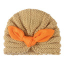 BalleenShiny Warm Baby Hats For Boys&Girls Infant Lovely Bowknot Hats Baby Bonnet Beanie Turban Head Accessories Kids Gifts