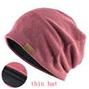Fashion Bonnet Hat For Men And Women Autumn Knitted Solid Color Skullies Beanies Spring Casual Soft Turban Hats Hip Hop Beanie