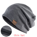 Fashion Bonnet Hat For Men And Women Autumn Knitted Solid Color Skullies Beanies Spring Casual Soft Turban Hats Hip Hop Beanie
