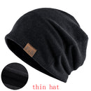 Fashion Bonnet Hat For Men And Women Autumn Knitted Solid Color Skullies Beanies Spring Casual Soft Turban Hats Hip Hop Beanie