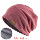 Fashion Bonnet Hat For Men And Women Autumn Knitted Solid Color Skullies Beanies Spring Casual Soft Turban Hats Hip Hop Beanie