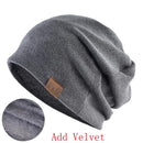 Fashion Bonnet Hat For Men And Women Autumn Knitted Solid Color Skullies Beanies Spring Casual Soft Turban Hats Hip Hop Beanie