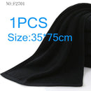 100% cottonnon-fading black towel jacquard soft bamboo fiber towel thickened absorbent black towel for home hotel beauty salon