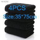 100% cottonnon-fading black towel jacquard soft bamboo fiber towel thickened absorbent black towel for home hotel beauty salon