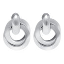 17KM Trendy Hollow Chain Hoop Earrings For Women Gothic Geometric Gold Earrings Punk Statement Circle Earring Brincos Jewelry