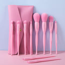 10 pcs Candy Color Makeup Brushes Set With Bag 2020 New Powder Foundation Eyebrow Eyeshadow Blush Make Up Tools Kit
