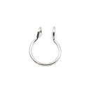 1pcs U Shaped Fake Nose Ring Hoop Septum Rings Stainless Steel Nose Piercing Fake Piercing Oreja Pircing Jewelry