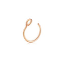 1pcs U Shaped Fake Nose Ring Hoop Septum Rings Stainless Steel Nose Piercing Fake Piercing Oreja Pircing Jewelry