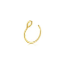 1pcs U Shaped Fake Nose Ring Hoop Septum Rings Stainless Steel Nose Piercing Fake Piercing Oreja Pircing Jewelry