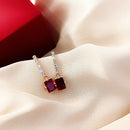 2021 New Arrival Crystal Trendy Women Dangle Earrings Simple Fashion Elegant Pearl Earring Female Rhinestone Temperament Jewelry