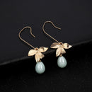 2021 New Arrival Crystal Trendy Women Dangle Earrings Simple Fashion Elegant Pearl Earring Female Rhinestone Temperament Jewelry
