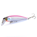 1PCS 6.5cm/4.5g Fishing Lure Quality Minnow Lure 3D Eyes Plastic Hard Bait Pesca Artificial Jig Wobblers Crankbait Fishing Bait