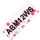 1 PCS Label Tapes SS12KW Compatible for EPSON LW-300 LW-400 LW-600P LW-700 LC-4WBN9 Printer (12mm*8m Black on White) Label Maker