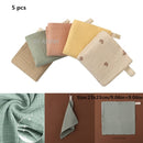 5~10pcs Baby Infant Towel Muslin Towel Handkerchiefs Two Layers Wipe Towel 6 layer densely woven muslin cotton Adult kids Towels