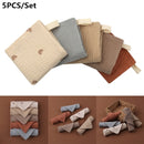 5~10pcs Baby Infant Towel Muslin Towel Handkerchiefs Two Layers Wipe Towel 6 layer densely woven muslin cotton Adult kids Towels