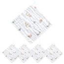 5~10pcs Baby Infant Towel Muslin Towel Handkerchiefs Two Layers Wipe Towel 6 layer densely woven muslin cotton Adult kids Towels