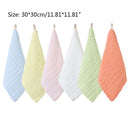 5~10pcs Baby Infant Towel Muslin Towel Handkerchiefs Two Layers Wipe Towel 6 layer densely woven muslin cotton Adult kids Towels