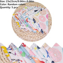 5~10pcs Baby Infant Towel Muslin Towel Handkerchiefs Two Layers Wipe Towel 6 layer densely woven muslin cotton Adult kids Towels