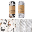 2 pieces/pack Kangobaby muslin baby swaddle Blanket Newborn Baby Bath Towel Swaddle Blankets Multi Designs Functions Baby Wrap