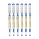 0.35mm Fine Gel Pen Blue/Black Ink Refills Rod for Handle Marker Pens School Gelpen Office Student Writing Drawing Stationery