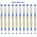 0.35mm Fine Gel Pen Blue/Black Ink Refills Rod for Handle Marker Pens School Gelpen Office Student Writing Drawing Stationery