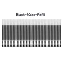 0.35mm Fine Gel Pen Blue/Black Ink Refills Rod for Handle Marker Pens School Gelpen Office Student Writing Drawing Stationery