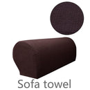1/2/3/4 Seats Stretch Sofa Cushion Cover Pet Kids Furniture Protector Polar Fleece Spandex Washable Removable Slipcover