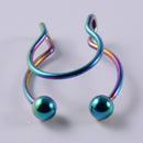 1pcs U Shaped Fake Nose Ring Lip Hoop Septum Rings Stainless Steel Nose Piercing Fake Piercing Oreja Pircing Jewelry