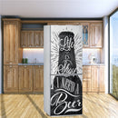 3D Wallpaper For Refrigerator Self Adhesive Vinyl Wardrobe Sticker Kitchen Fridge Decoration Decal Home Decor Mural Wall Poster