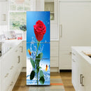 3D Wallpaper For Refrigerator Self Adhesive Vinyl Wardrobe Sticker Kitchen Fridge Decoration Decal Home Decor Mural Wall Poster