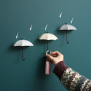 3pcs Creative Shaped Storage Hook Free Nail Single Wall Hooks Small Decorative Home Decor Wall Hook Key Hair Pin Holder