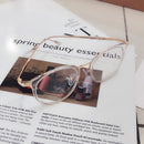 1pcs Retro Anti Blue Ray Computer Glasses Women Round Eye Glass Men Blue Light Blocking Fashion Eyewear Optical Frames A96519