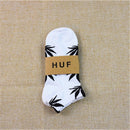 1 Pair Fashion Men Socks Cotton Weed Colorful Male Soft Breathable Short Ankle Socks Maple Leaf Casual Socks Sox Calcetines